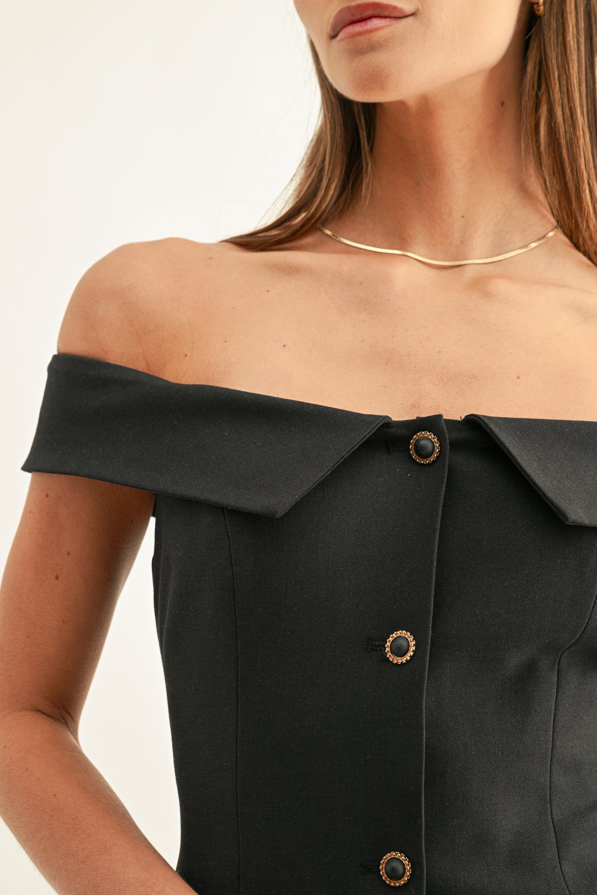 MADALYN OFF THE SHOULDER MINI DRESS