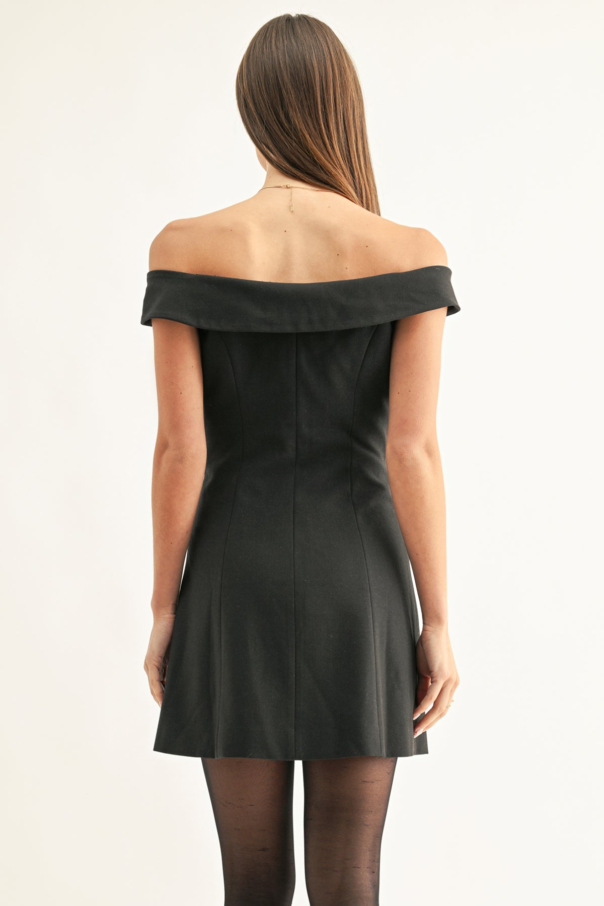 MADALYN OFF THE SHOULDER MINI DRESS