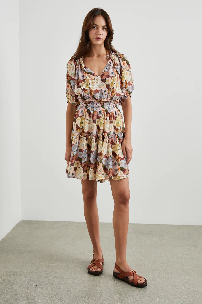 FIORELLA DRESS - PAINTED FLORAL
