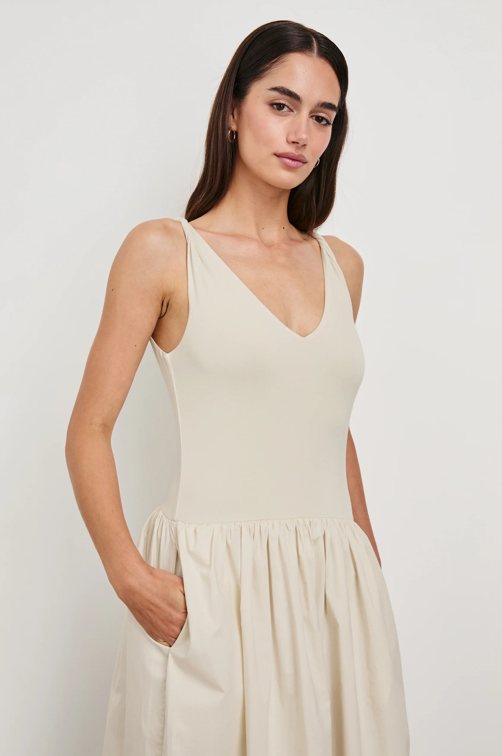 FRANCA DRESS - IVORY