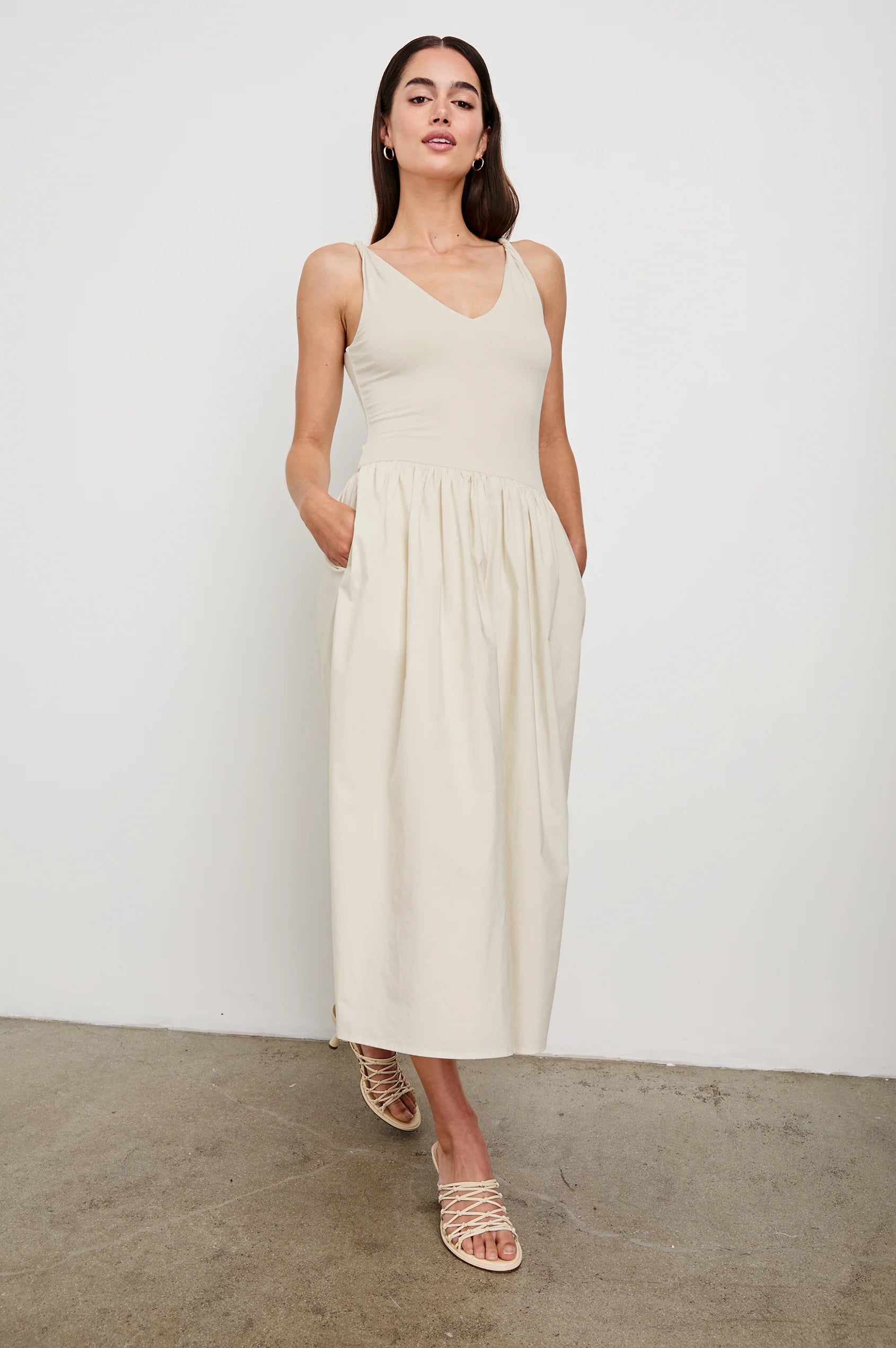 FRANCA DRESS - IVORY
