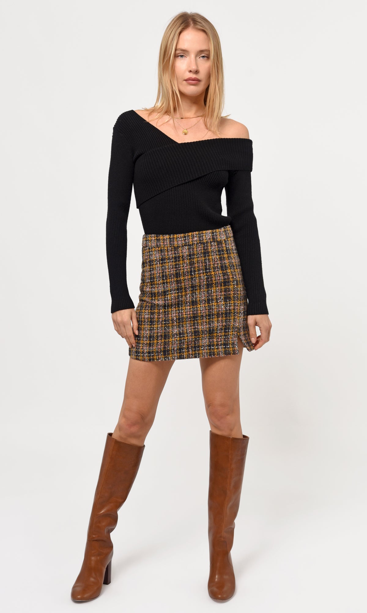 PENNY OFF SHOULDER COZY SWEATER