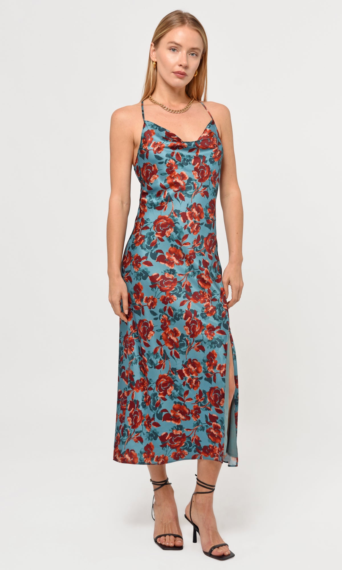 VALENCIA SATIN SLIP DRESS (ONLINE ONLY)