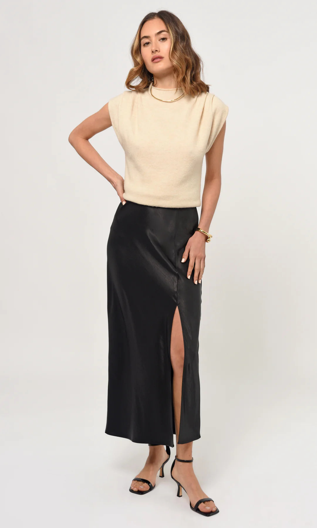 HAYEK MAXI SKIRT - BLACK