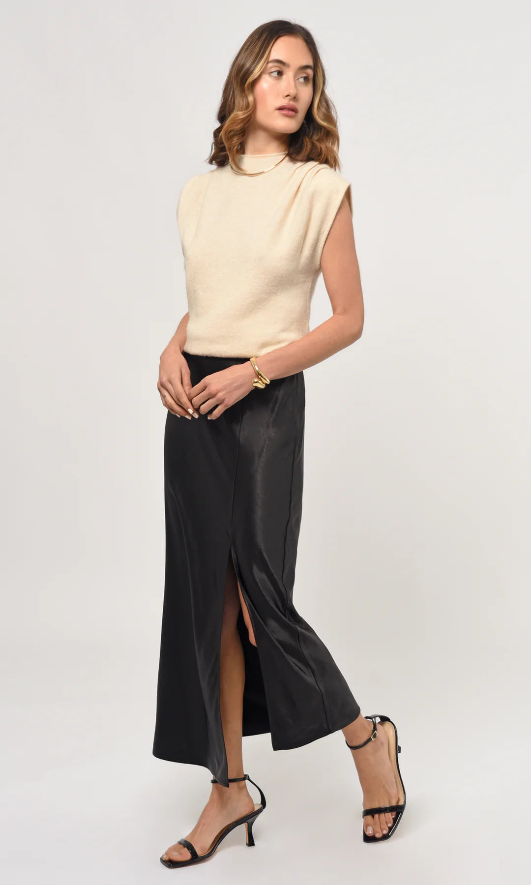 HAYEK MAXI SKIRT - BLACK