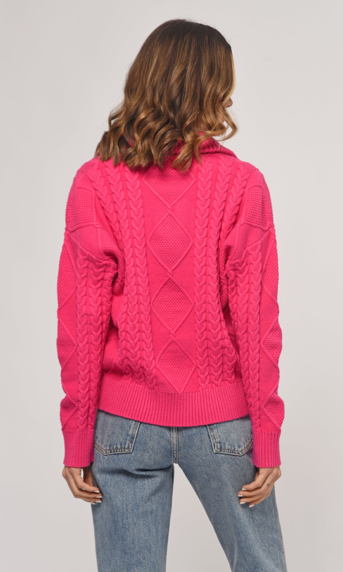THEA CABLE KNIT SWEATER