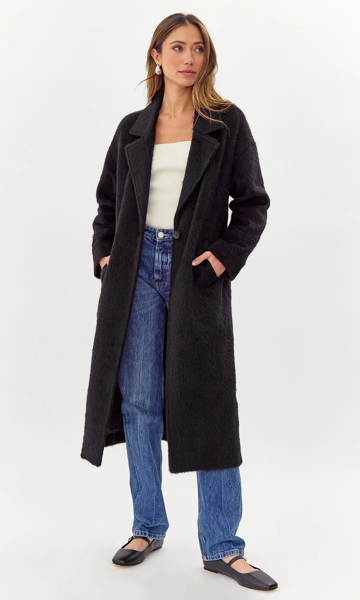 BRYCE LONG COAT - BLACK