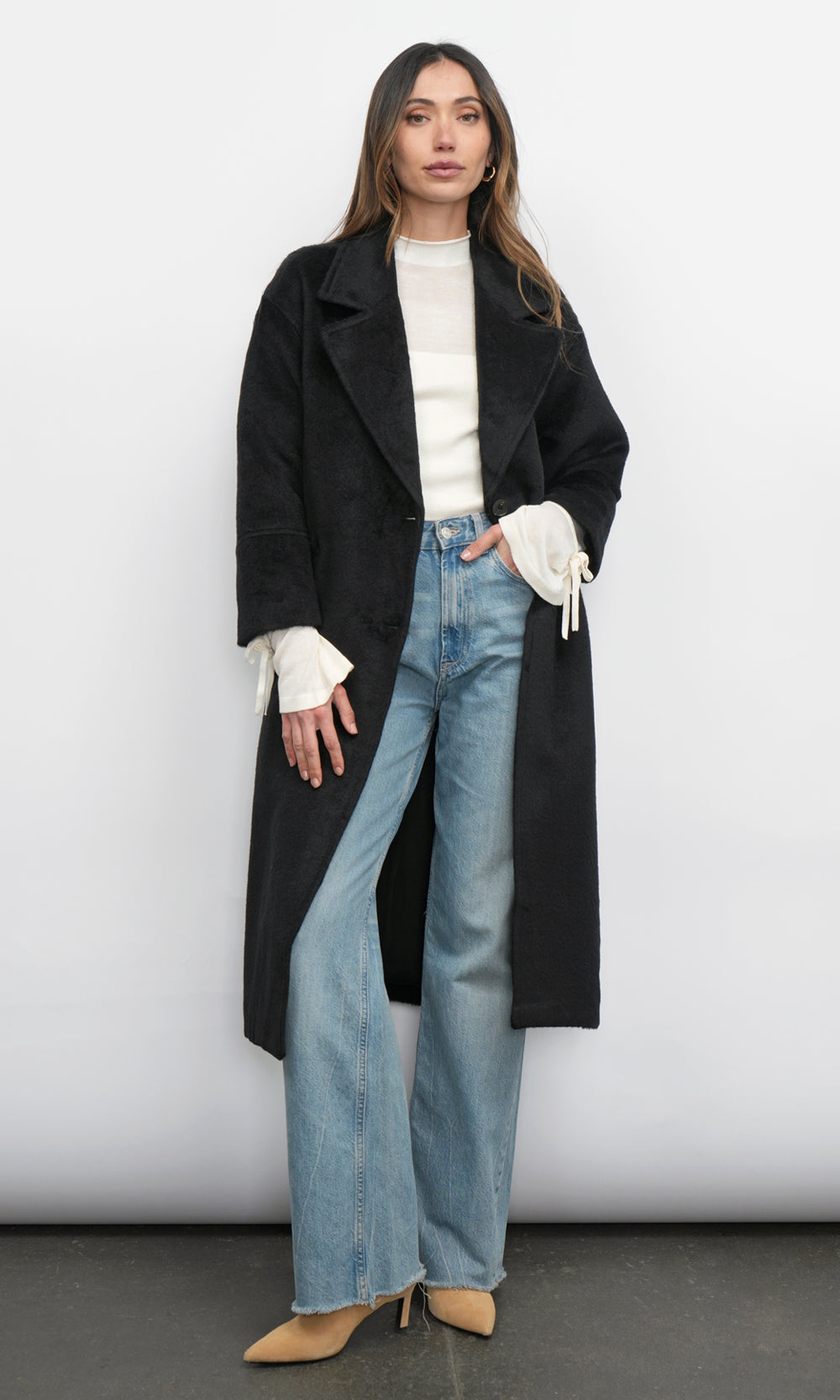 BRYCE LONG COAT - BLACK