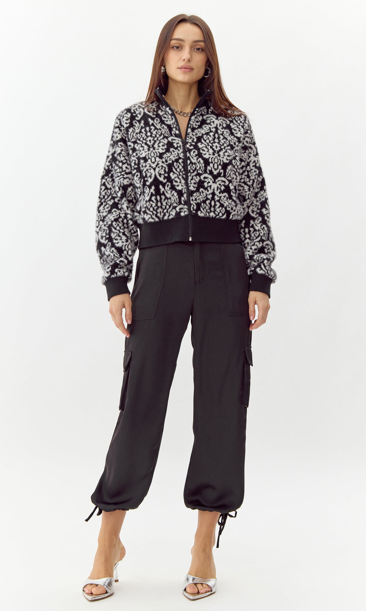 SAMMY SATIN CARGO PANT