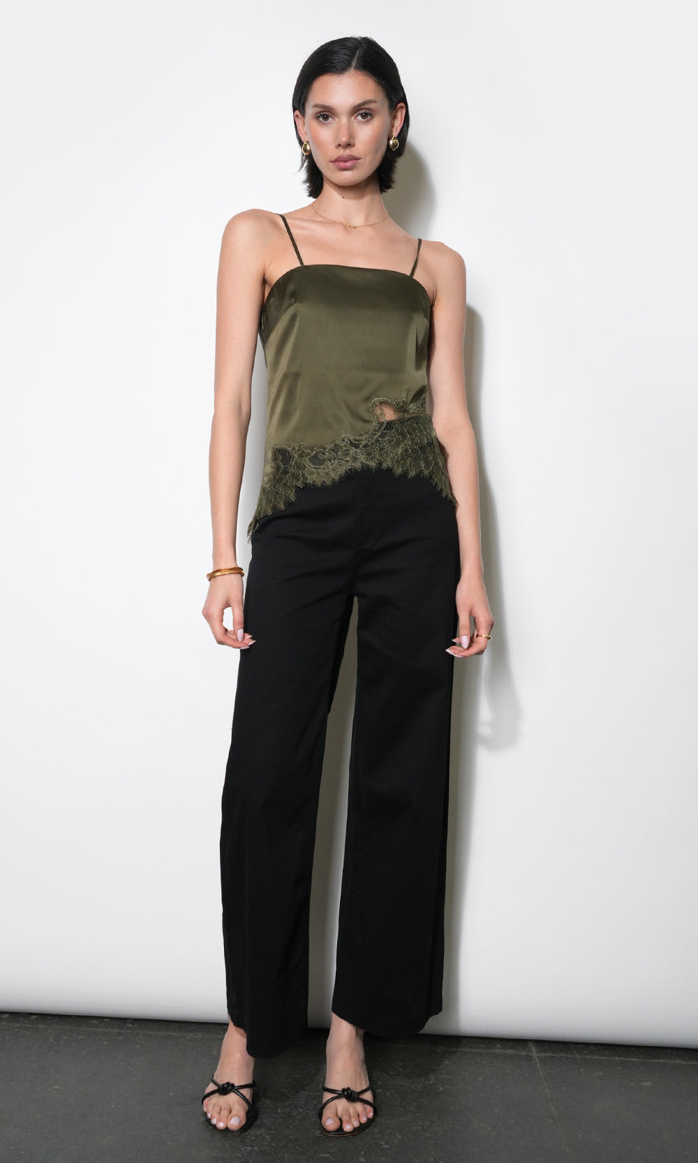 STELLA LACE HEM CAMI