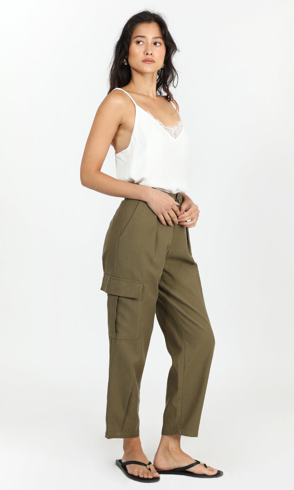 GREYSON CAMI TOP - WHITE