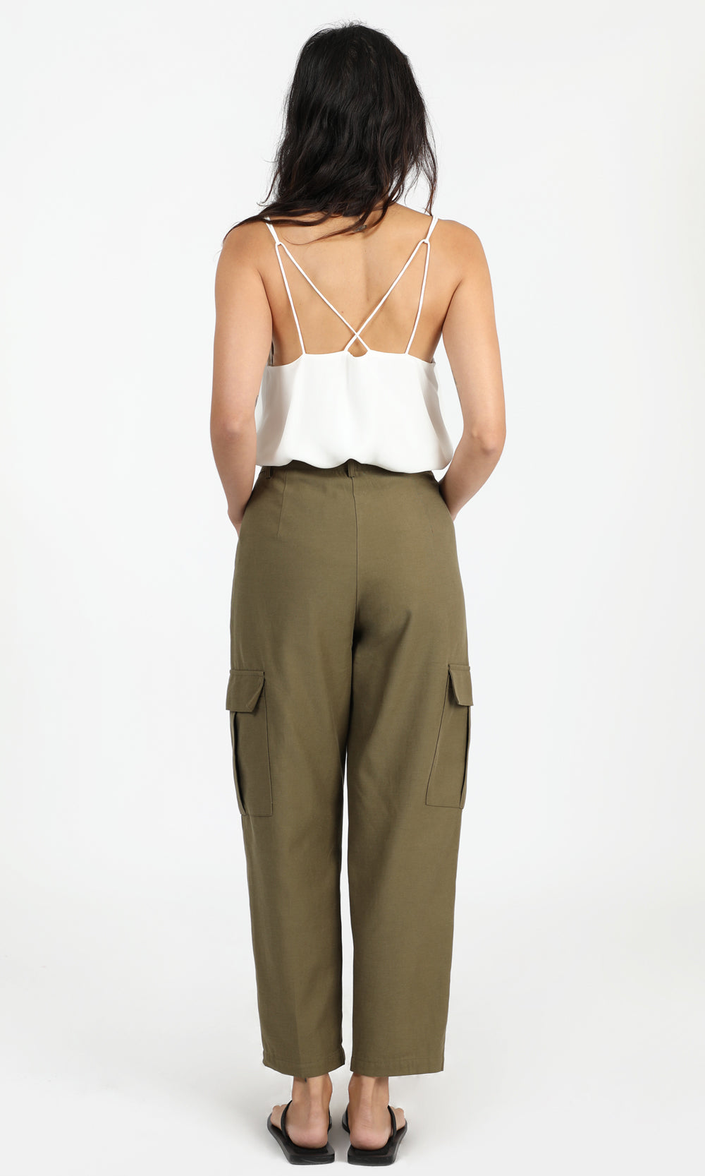 GREYSON CAMI TOP - WHITE
