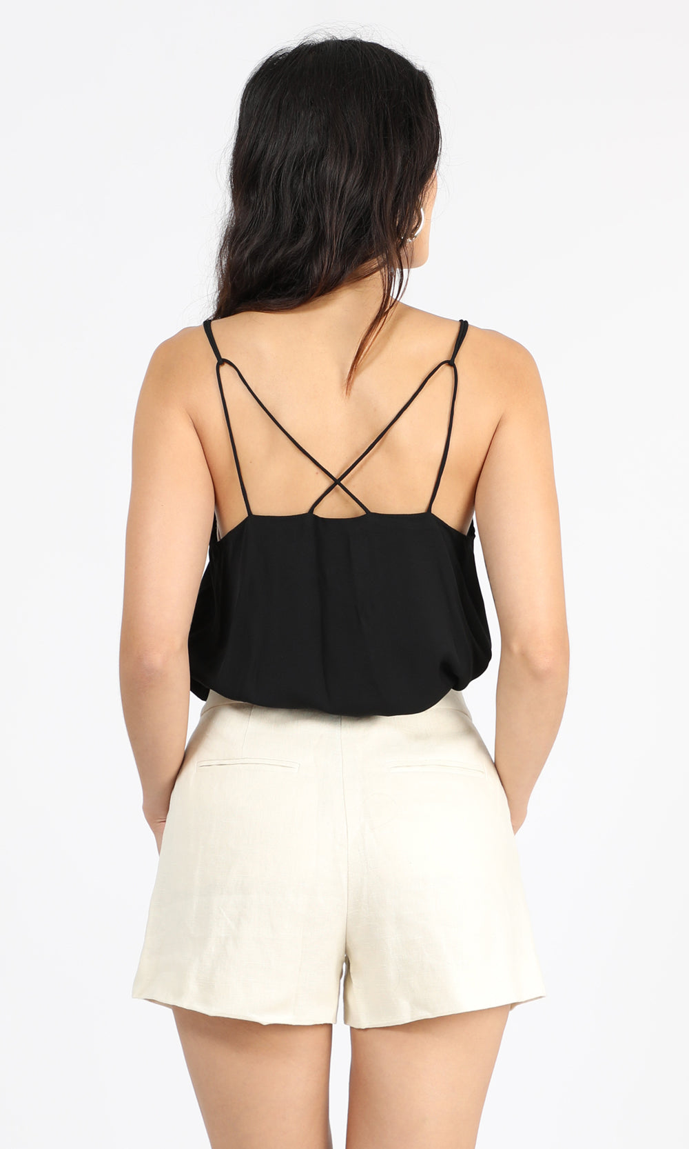 GREYSON CAMI TOP - BLACK