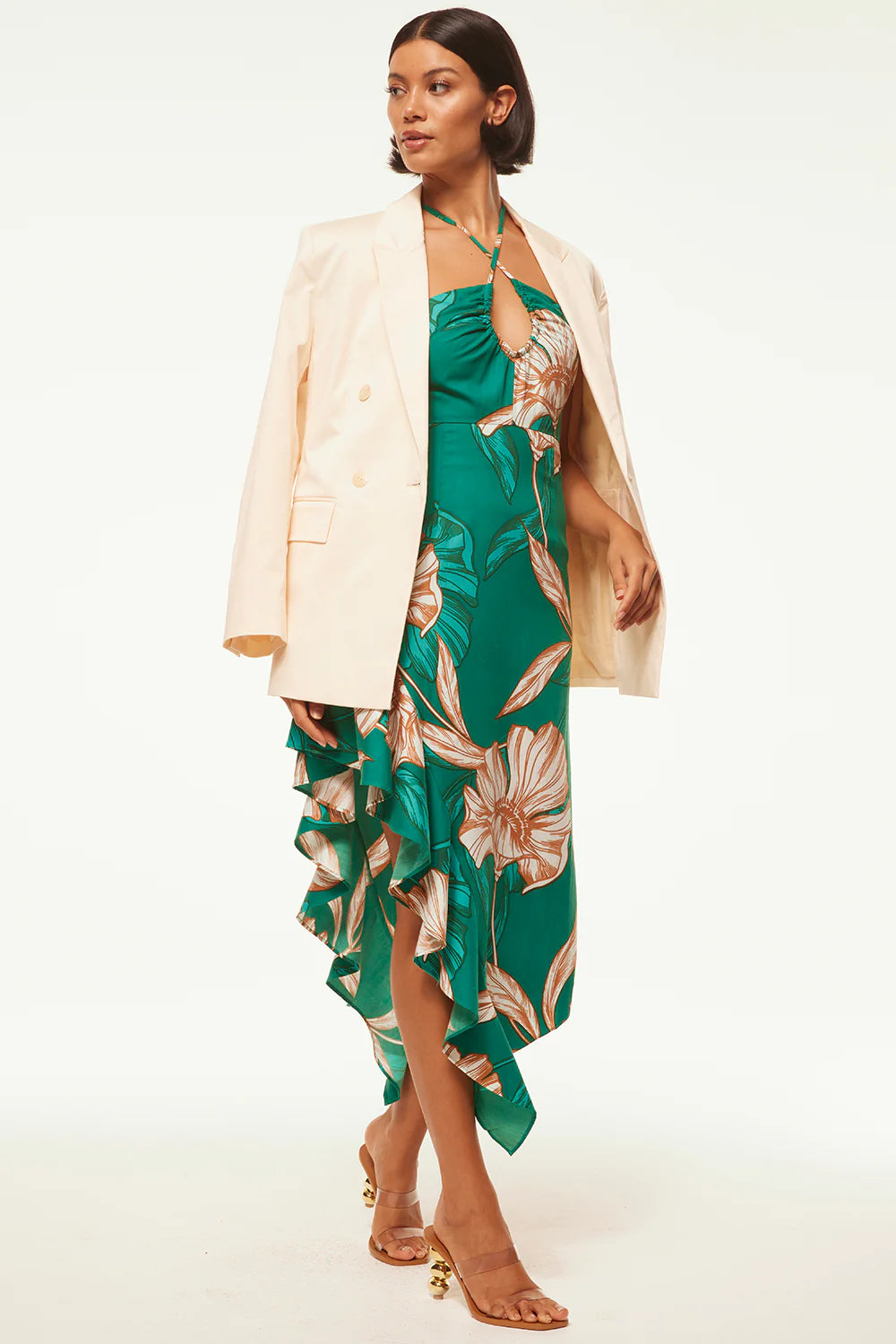 VALERIA DRESS - CARTAGENA FLORA