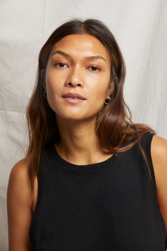 GRACIE TANK - TRUE BLACK
