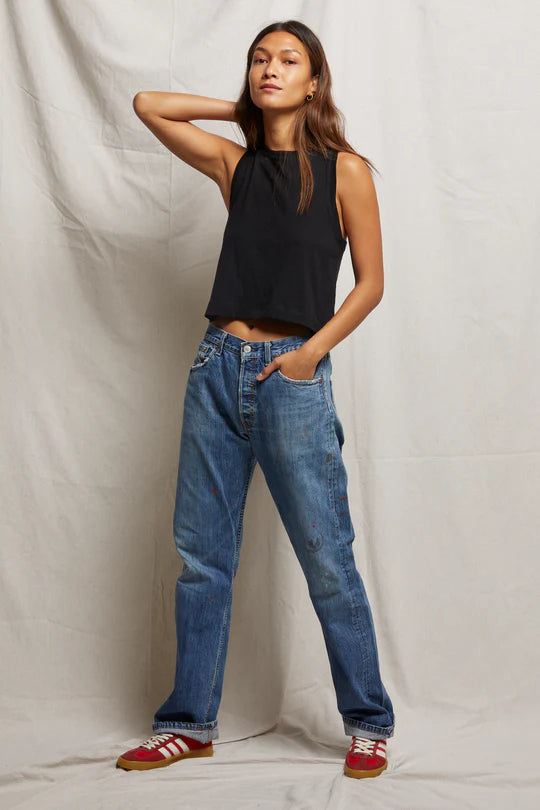 GRACIE TANK - TRUE BLACK