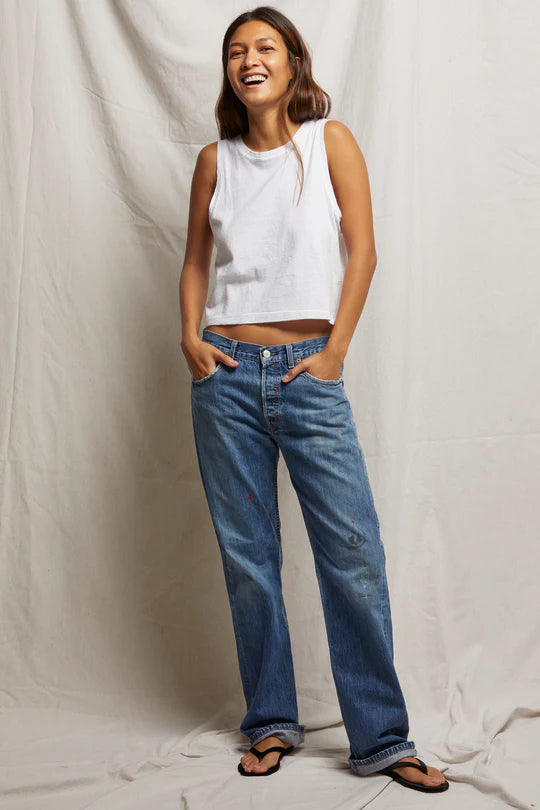 GRACIE TANK - WHITE