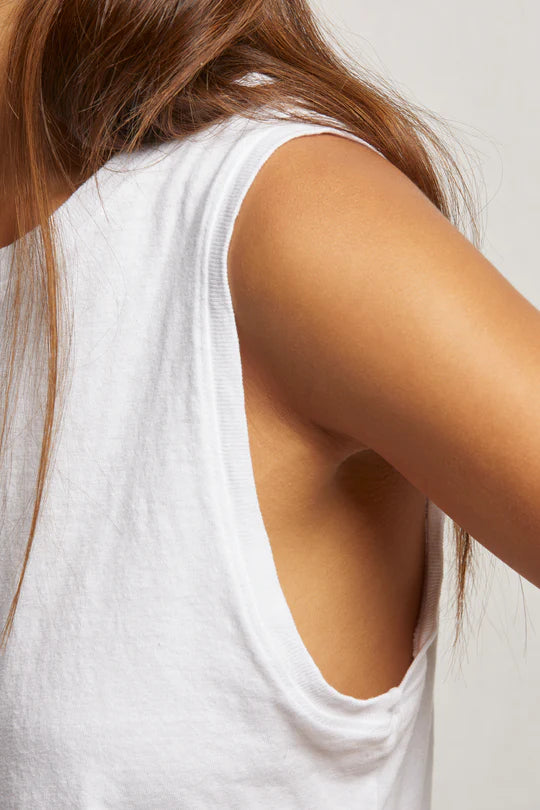 GRACIE TANK - WHITE