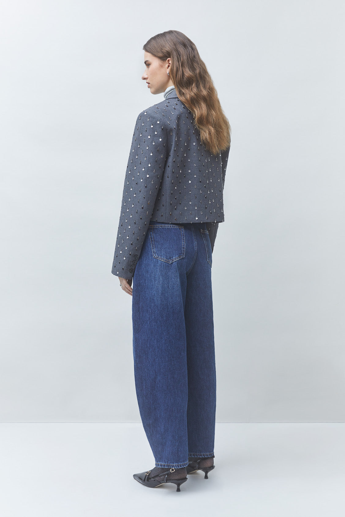 DIAMOND BLAZER - GRIS