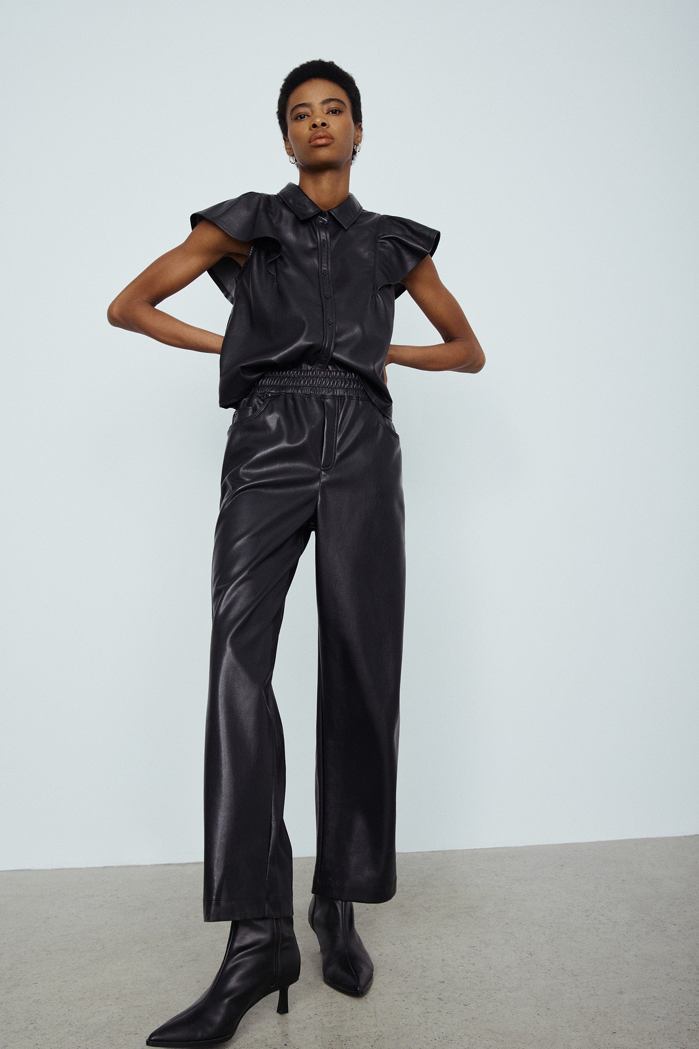HARLOW LEATHER PANT