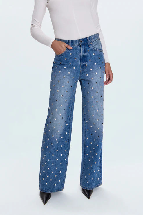 HENDRIX HIGH RISE BAGGY JEAN - CHARMED