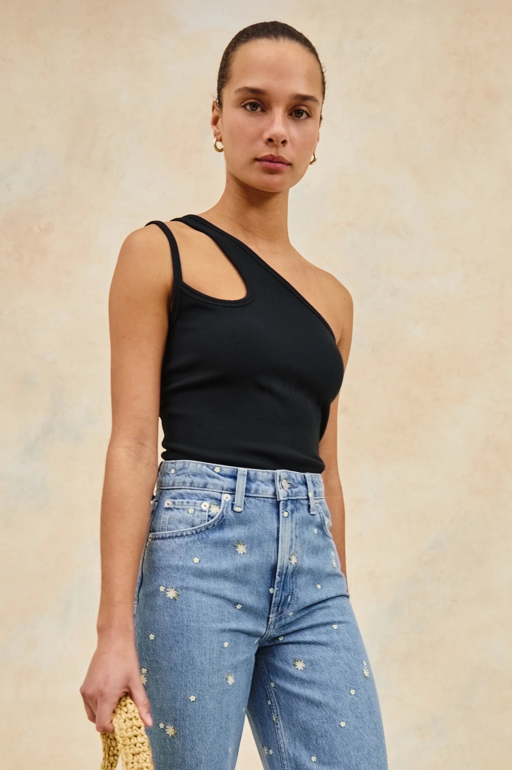 HIRA TOP - BLACK