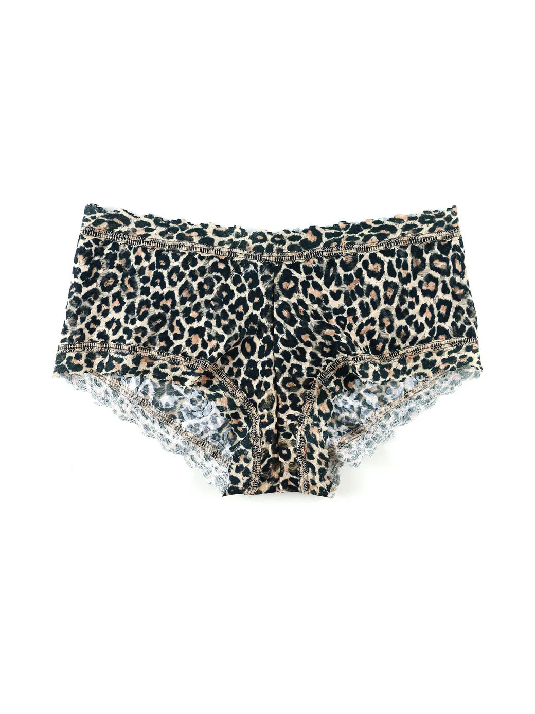 SIGNATURE LACE BOYSHORT - LEOPARD