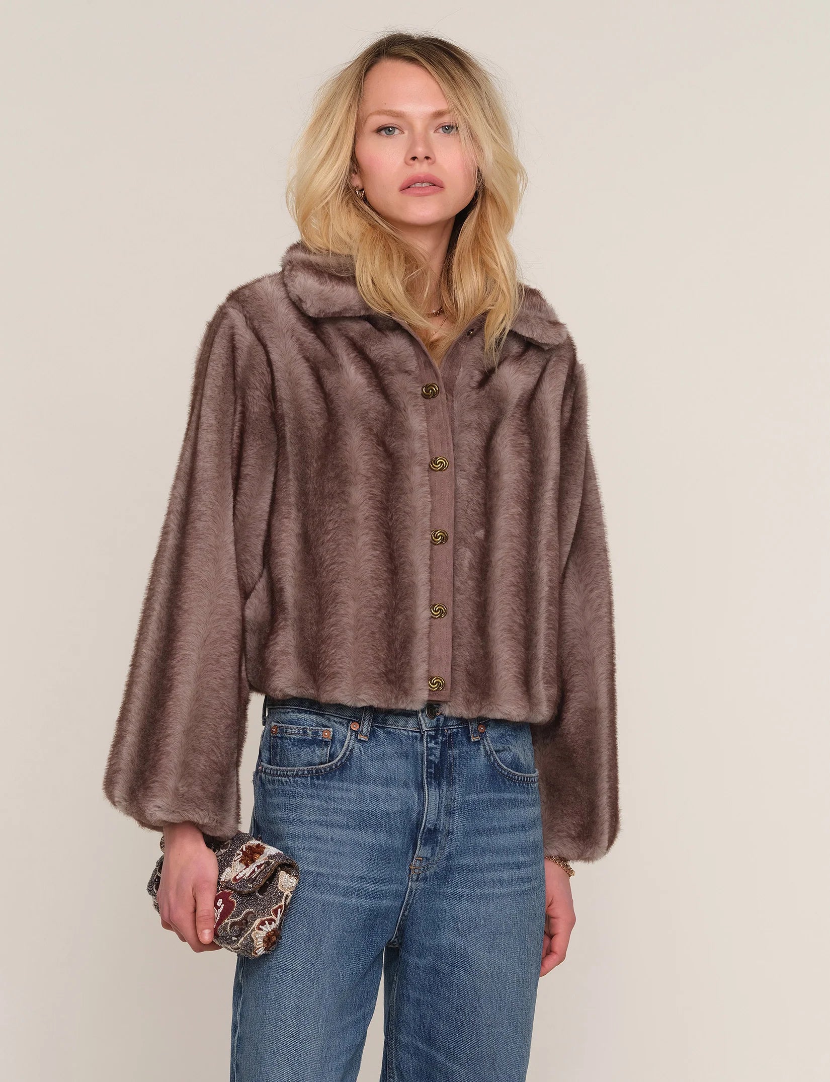 ZURI COAT - DOVE