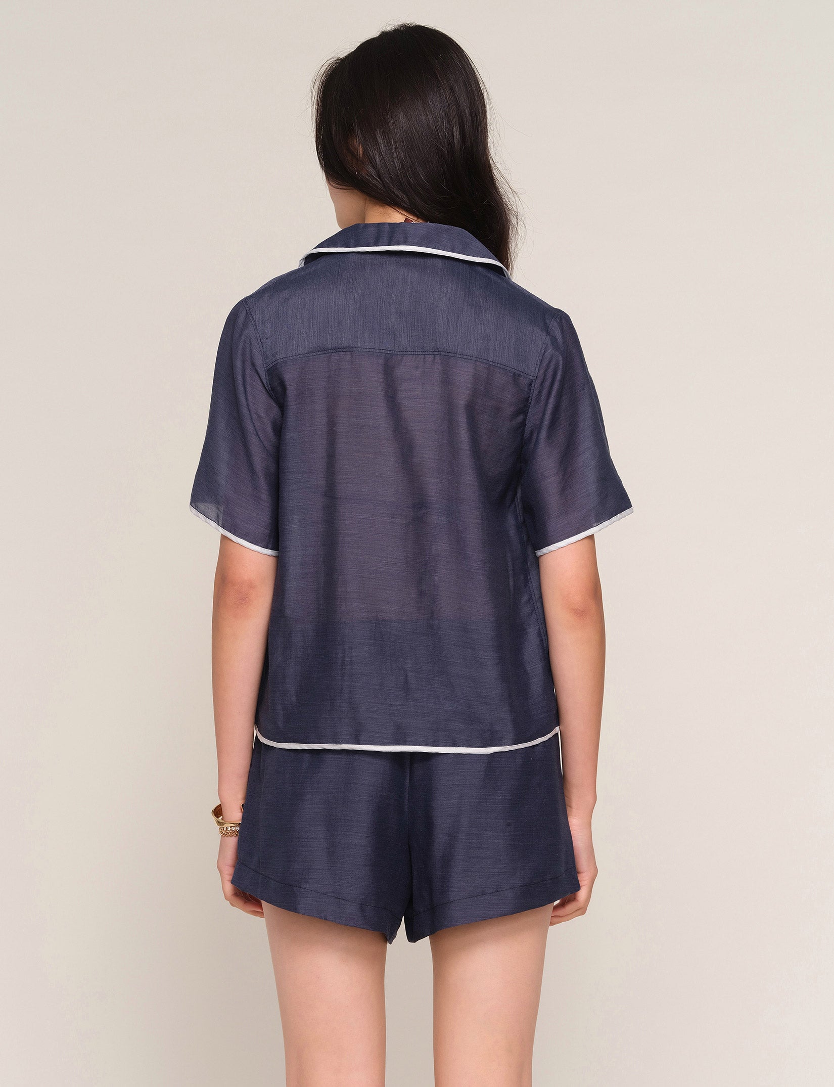 LIARA TWO PIECE SET - INDIGO