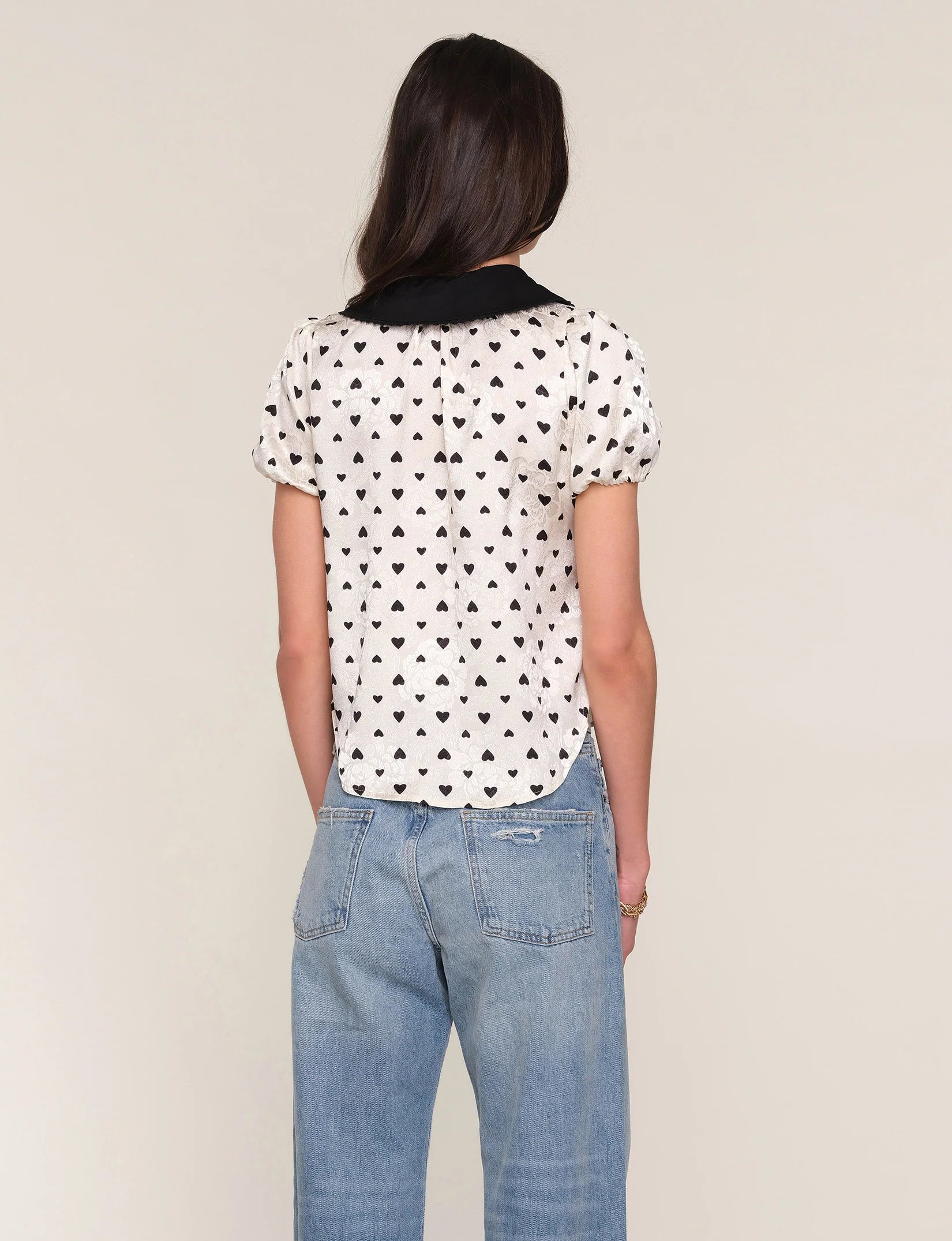 MINDI TOP - HEARTS