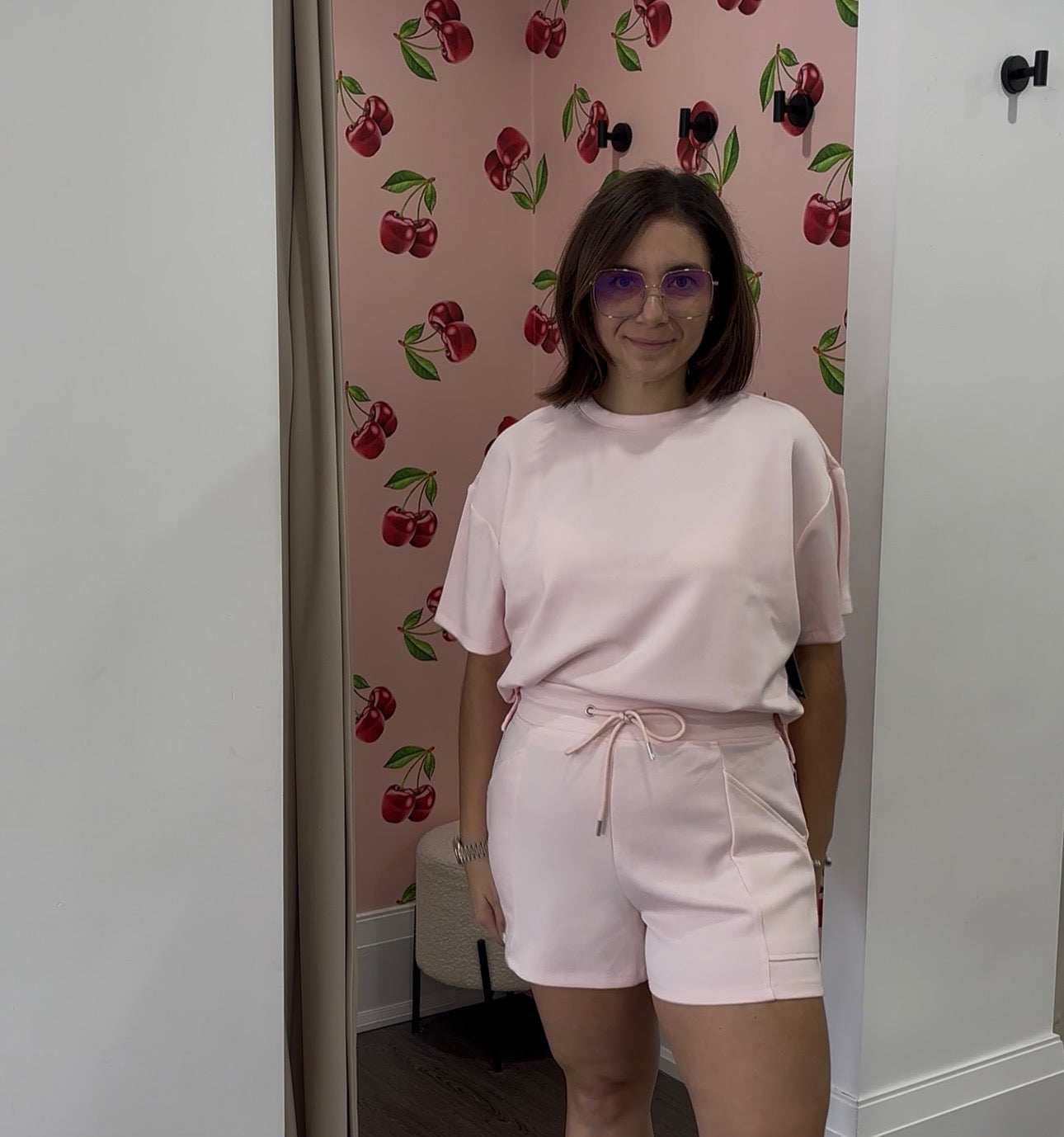 SENZA KNIT SHORT - MARYS ROSE