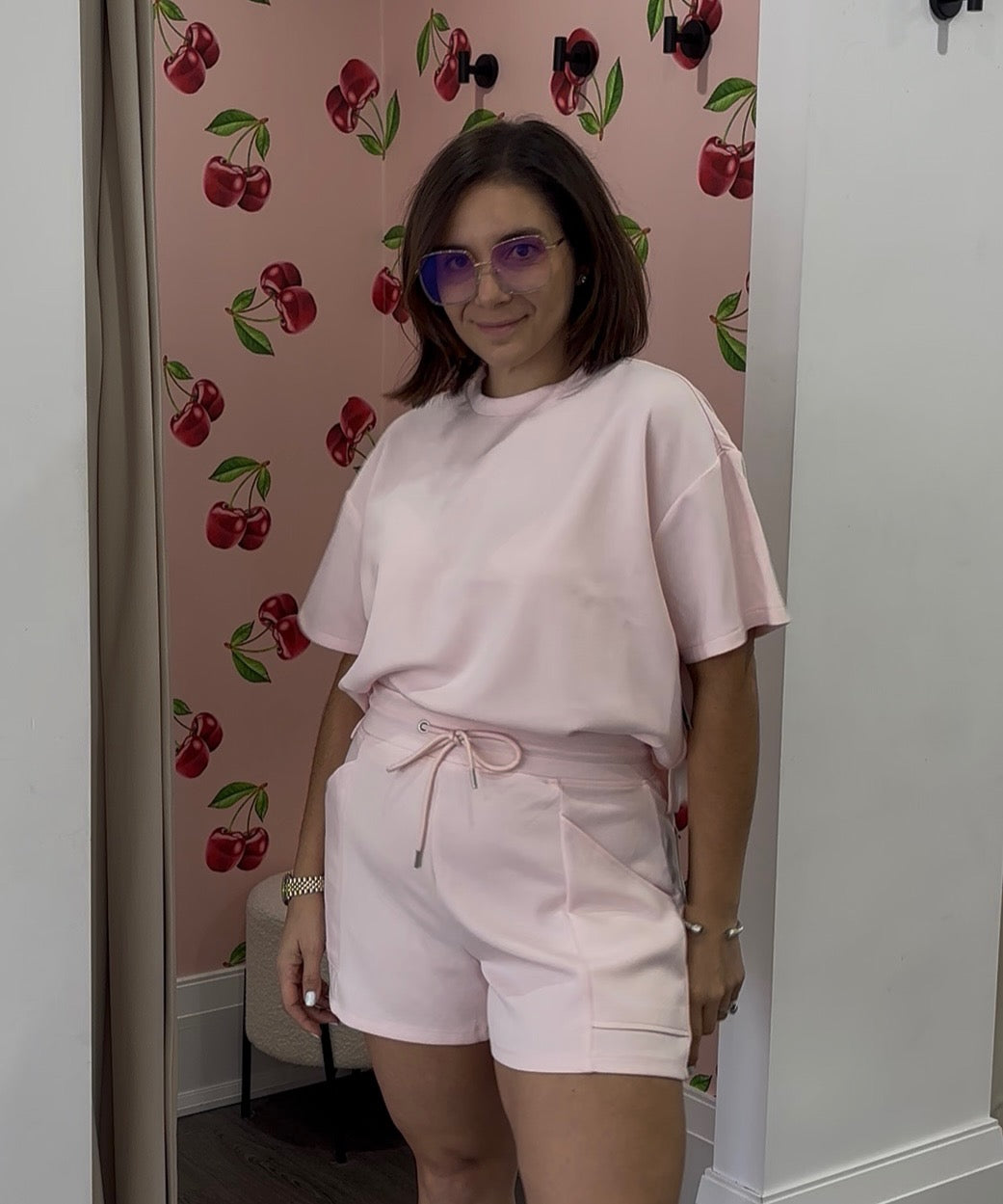 SENZA KNIT SHORT - MARYS ROSE