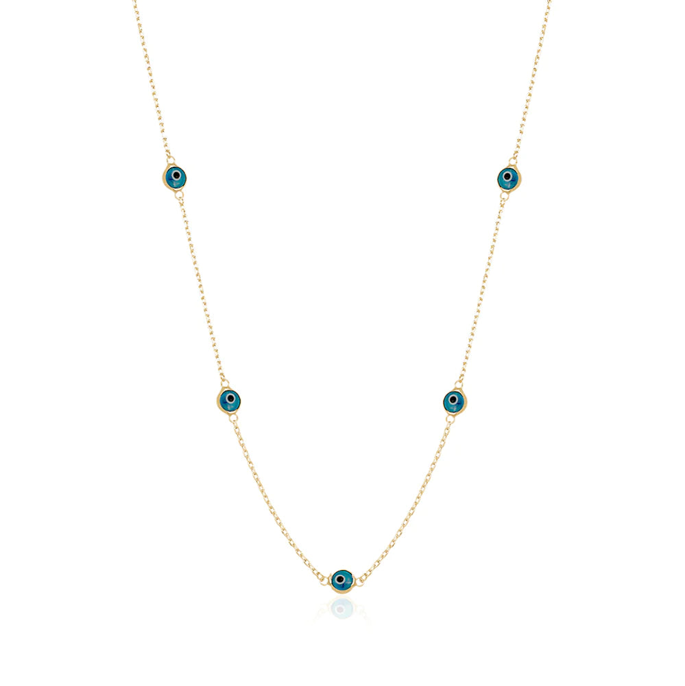EYES ON YOU NECKLACE (MULTIPLE COLOURS)