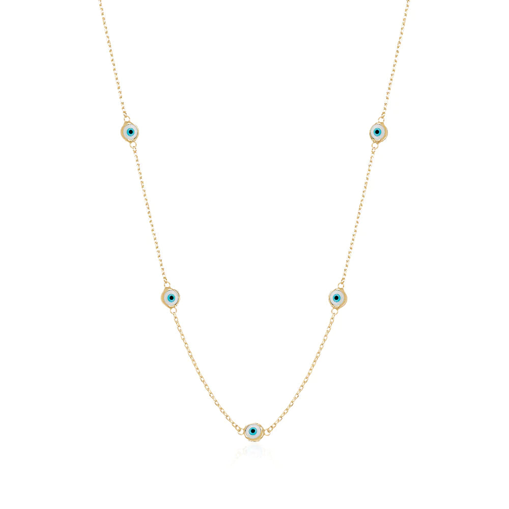 EYES ON YOU NECKLACE (MULTIPLE COLOURS)