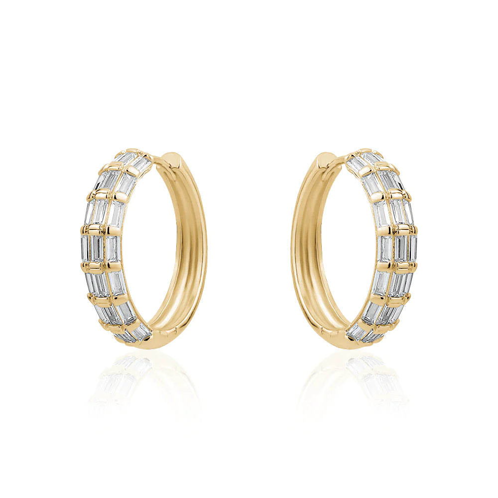 SMALL BAGUETTE HOOPS