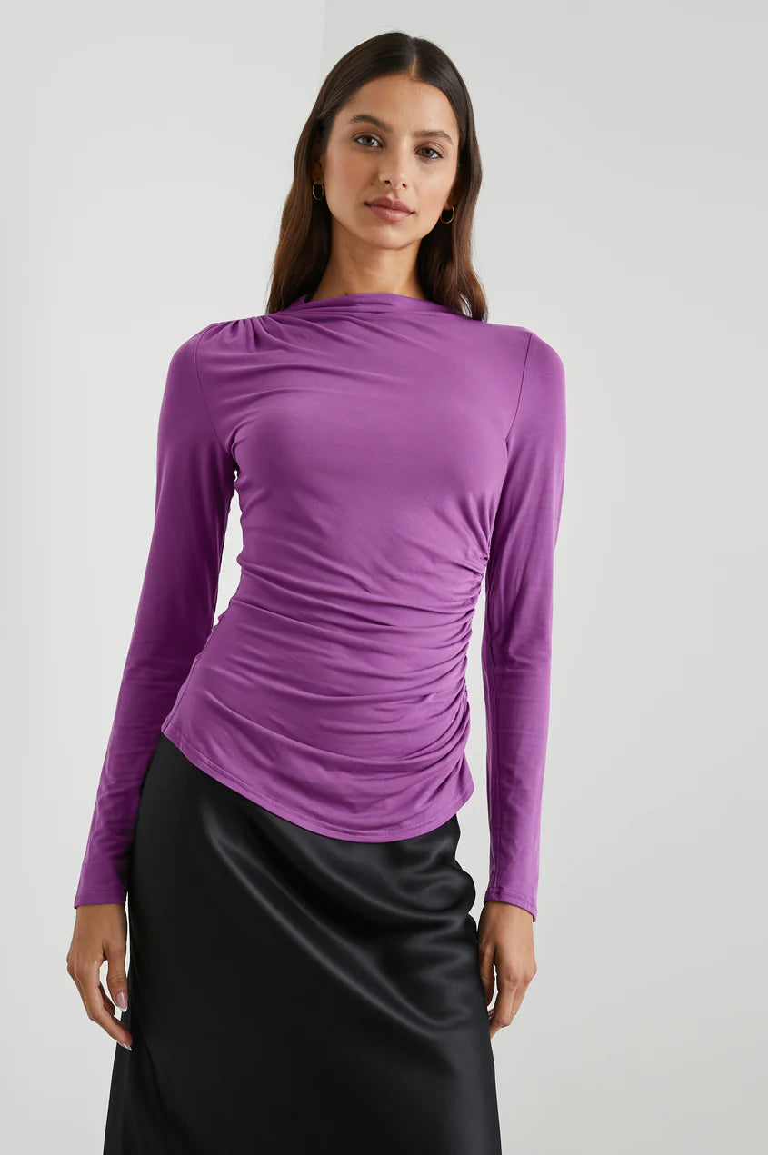 JOELLE TOP - VIOLET