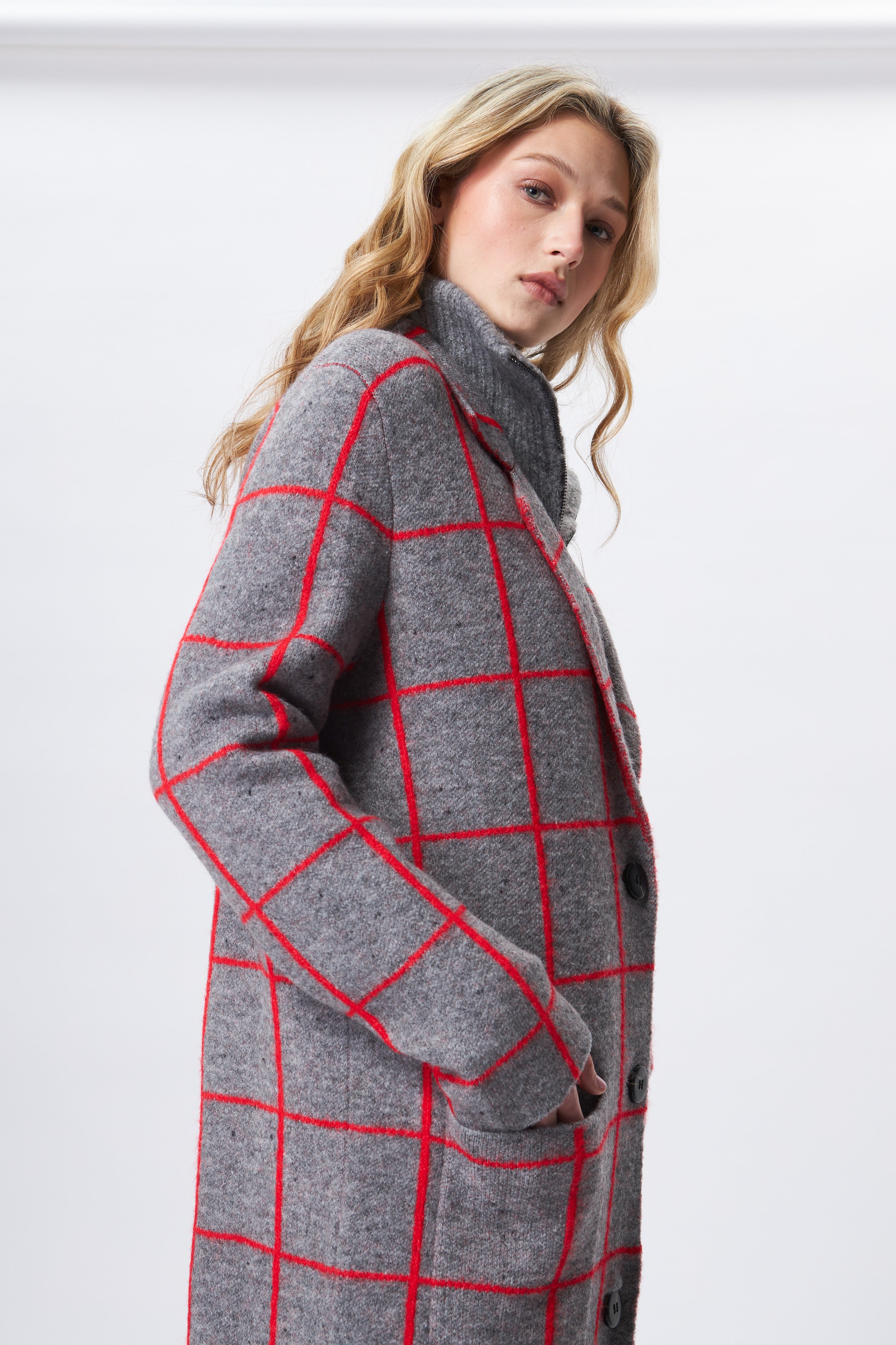 JONAS COAT - ALABASTER