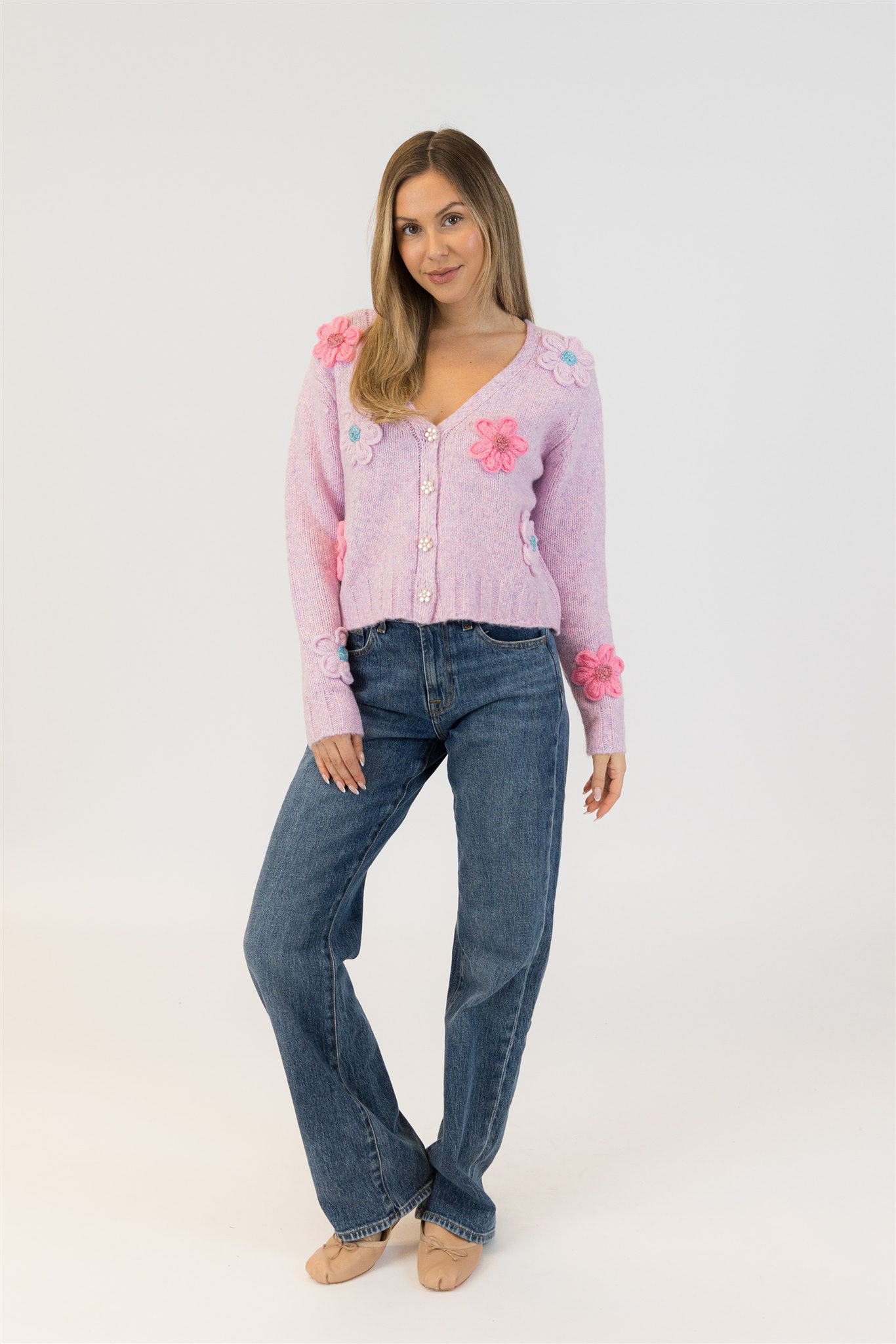 KAILIE FLORAL CARDIGAN