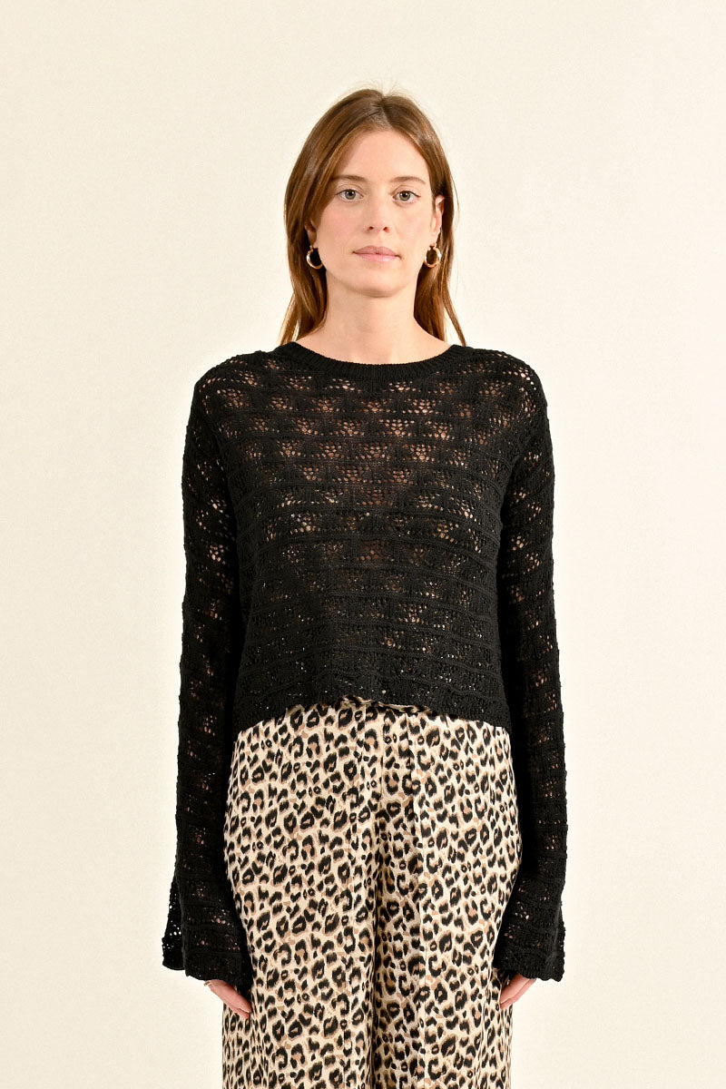 HOLLYWOOD MESH TOP