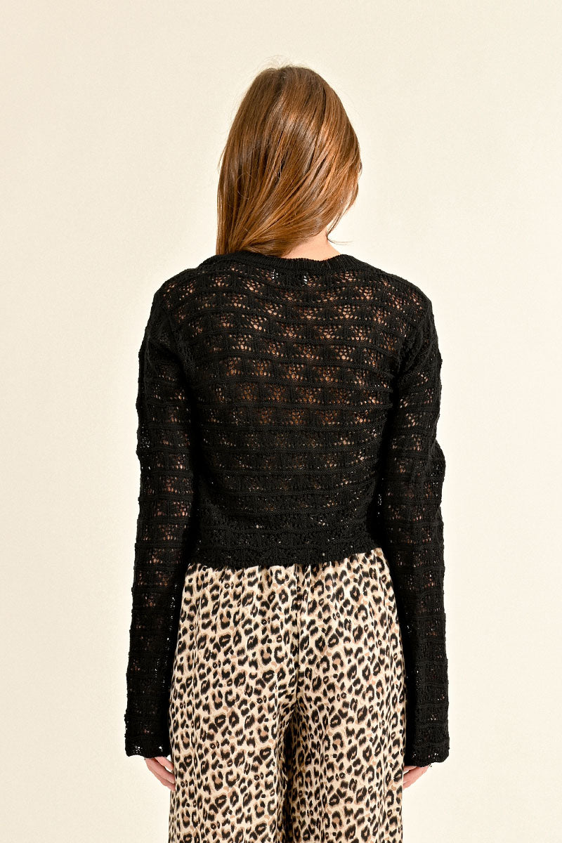 HOLLYWOOD MESH TOP