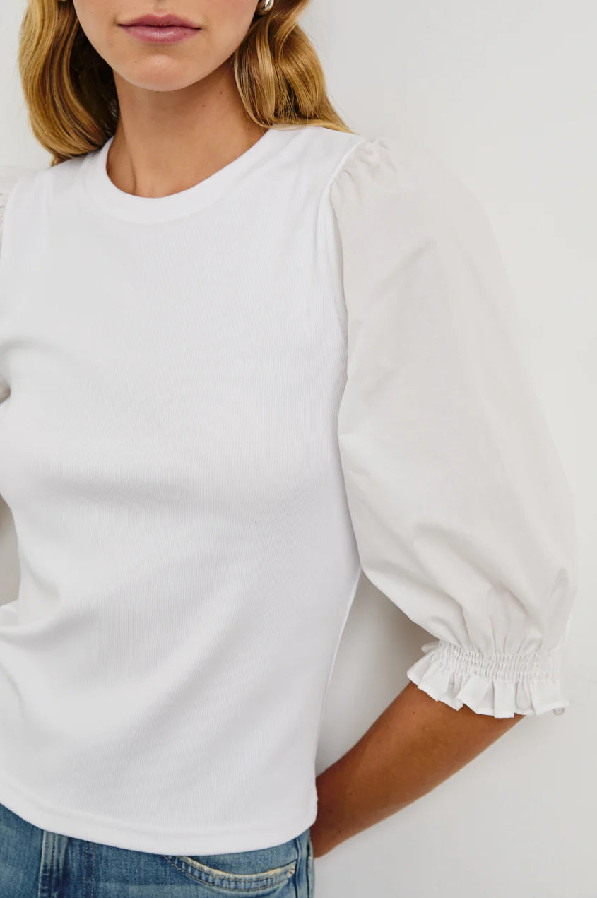 LANDYN TOP - WHITE