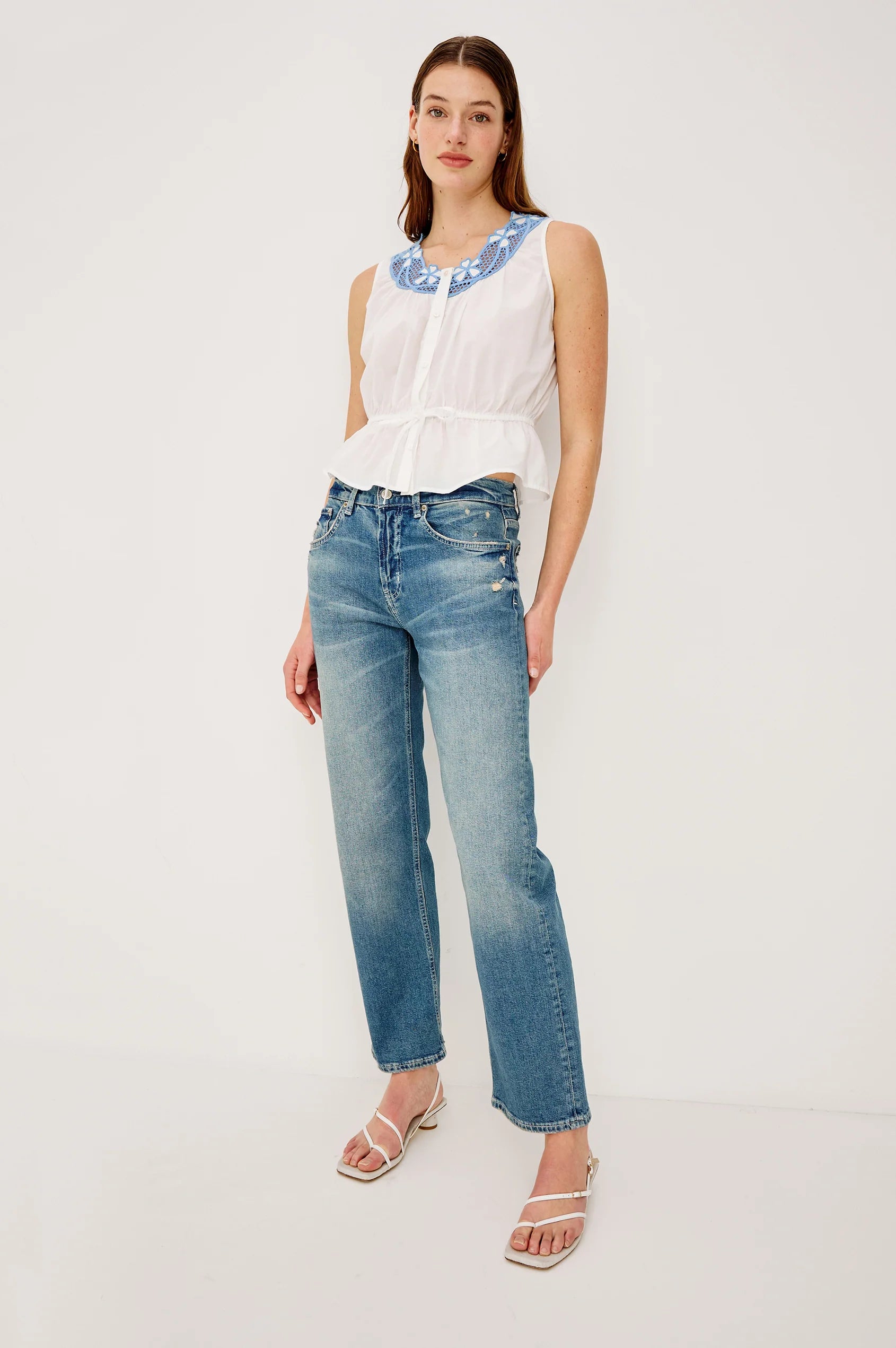 LEILANI TOP - WHITE