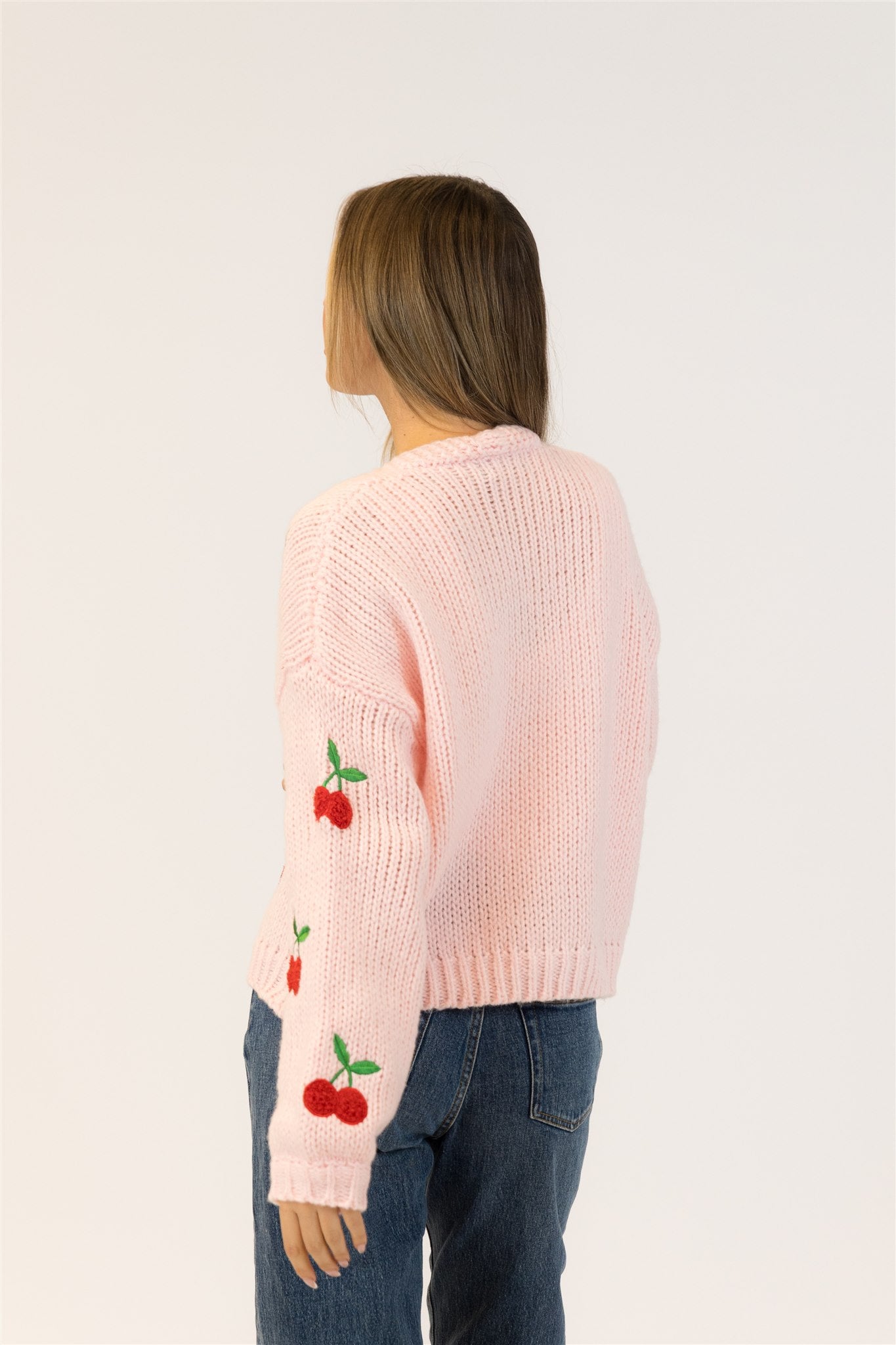 LEXI CHERRY CARDIGAN
