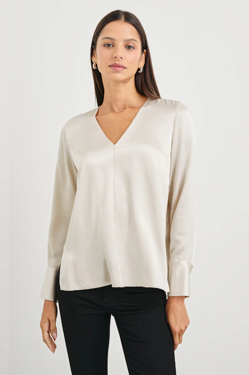 LILIANA BLOUSE - IVORY