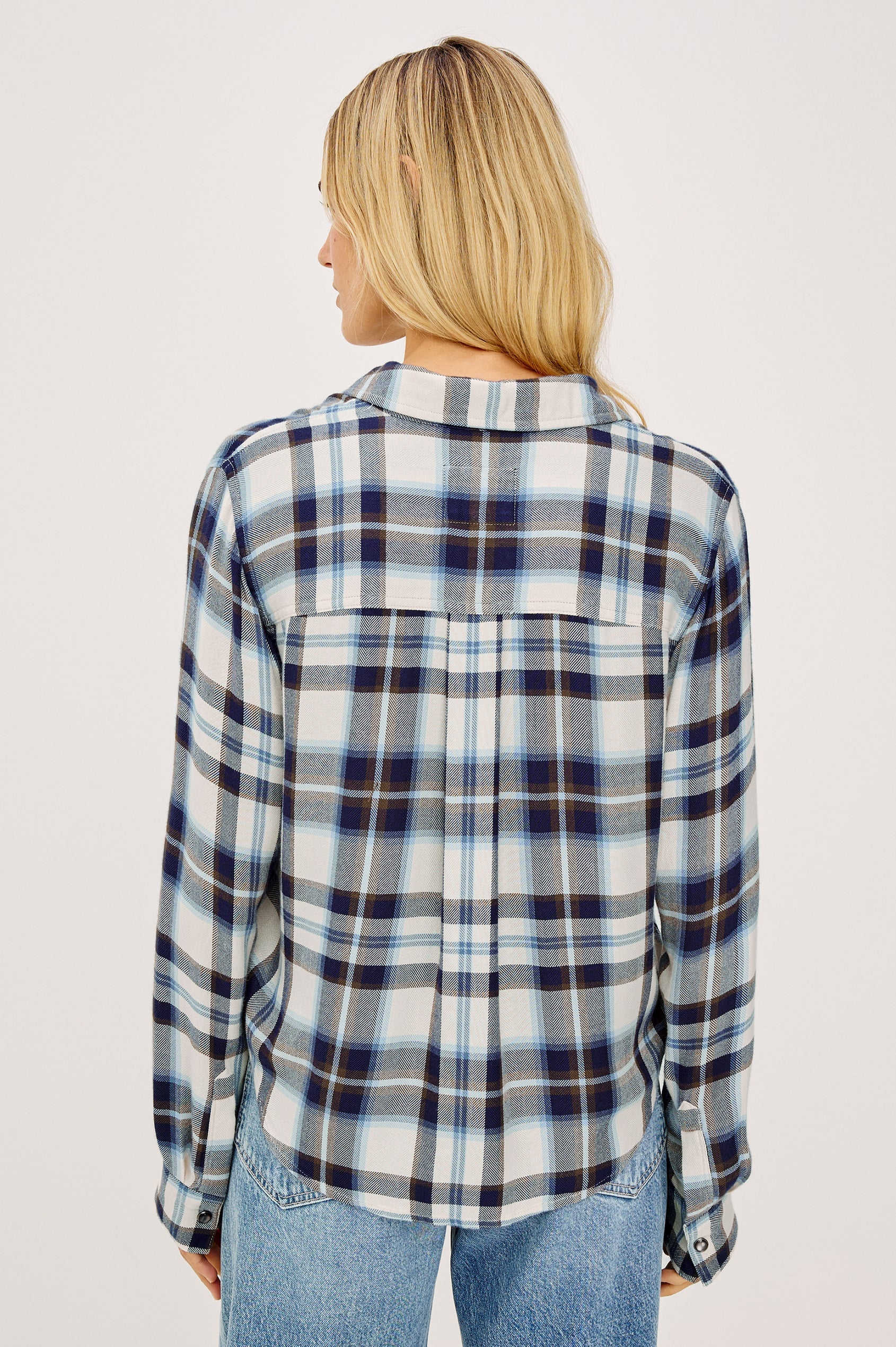 MALIN SHIRT - ECRU MIDNIGHT