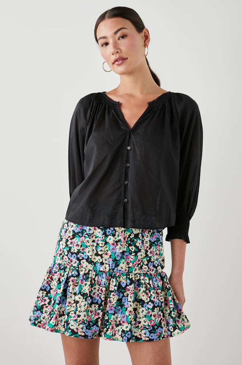 MARIAH TOP - TRUE BLACK