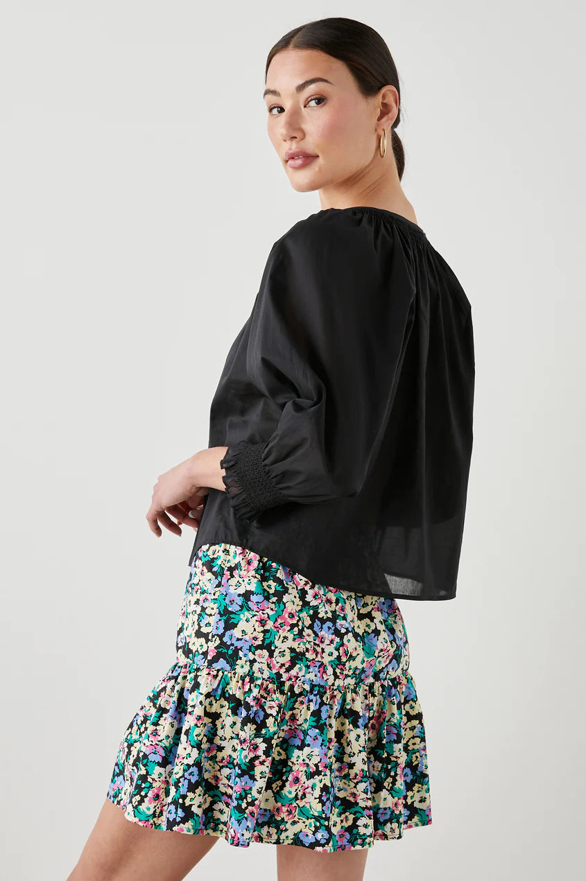 MARIAH TOP - TRUE BLACK