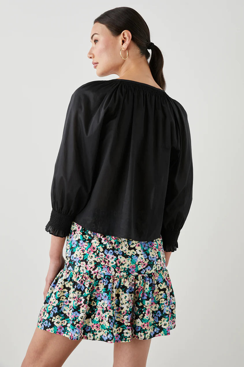 MARIAH TOP - TRUE BLACK