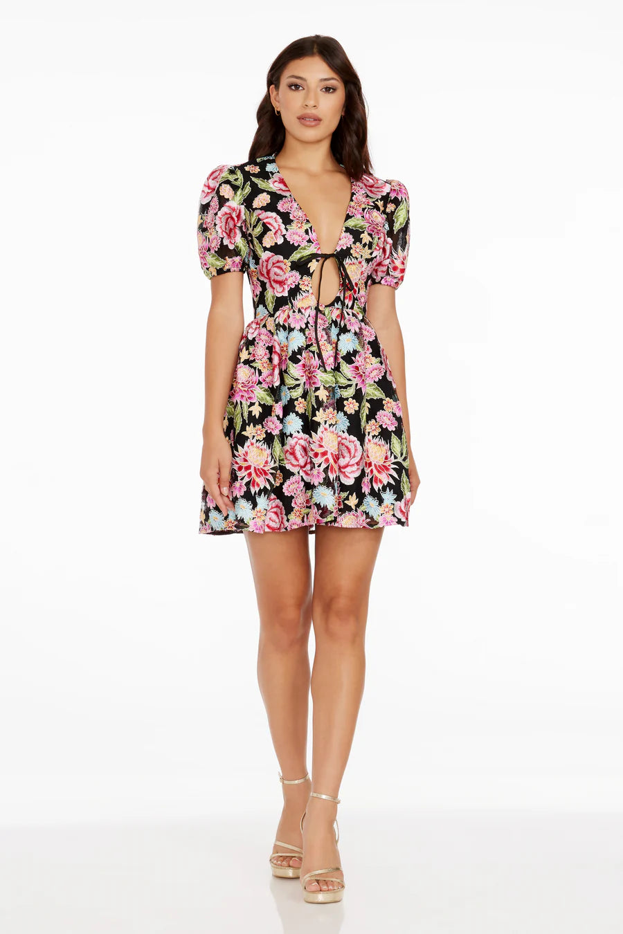 MARINA DRESS - PINK ROSE