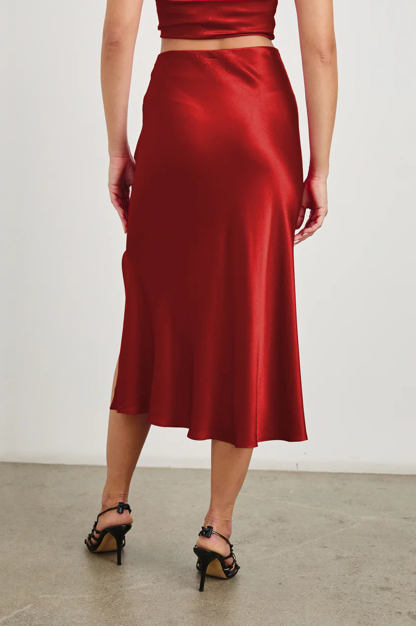 MAYA SKIRT - SCARLET